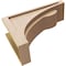 Ekena Millwork 7"W x 21"D x 14"H Classic Viola Rough Cedar Woodgrain TimberThane Corbel, Primed Tan CORUR07X21X14VIORCPR - alternate 3